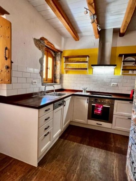 Epano Elounda MIT VIDEO: Kreta, Epano Elounda: Zwei wunderschöne nebeneinander liegende Steinhäuser im traditionellen Dorf Haus kaufen